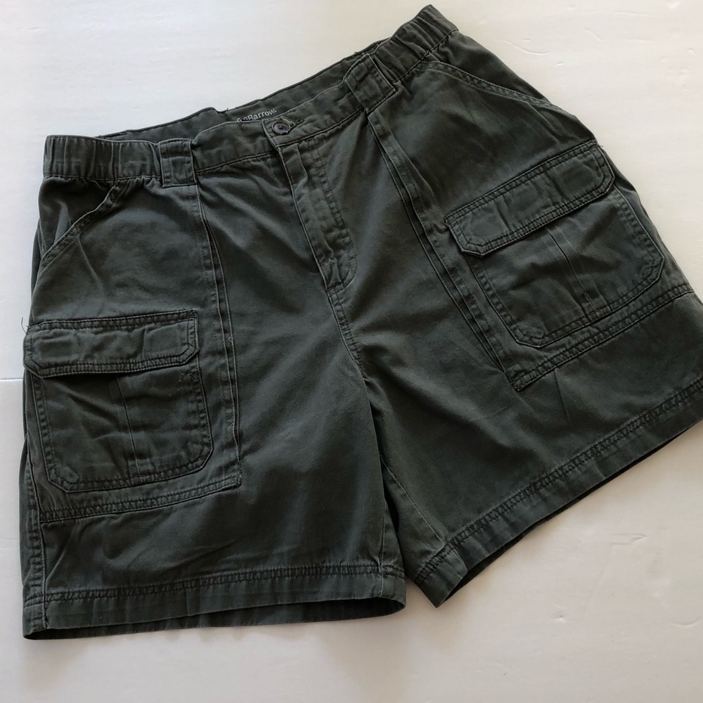 Men’s side elastic cargo shorts RN# 73277